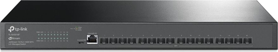 Picture of TP-Link TL-SX3016F network switch Managed L2/L2+ None Black