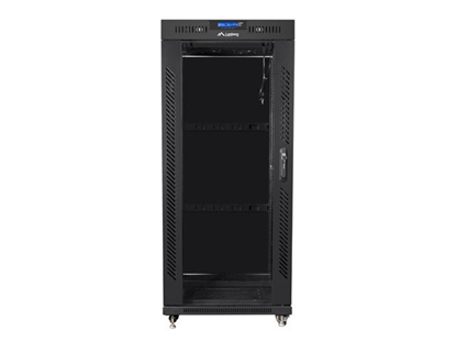 Picture of Lanberg 19" 22U 800X800 SCHWARZ GLAS TÜR LCD RACKMOUNT