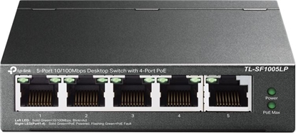 Picture of TP-LINK 5-Port 10/100Mbps Desktop Switch with 4-Port PoE