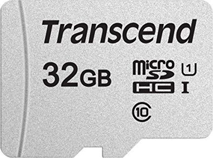 Изображение Transcend microSDHC 300S    32GB Class 10 UHS-I U1