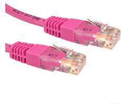 Picture of MicroConnect RJ-45/RJ-45, kat.6, U/UTP, róowy, 5m (UTP605PI)