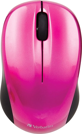 Picture of Verbatim Go Nano Wireless Mouse Hot Pink             49043
