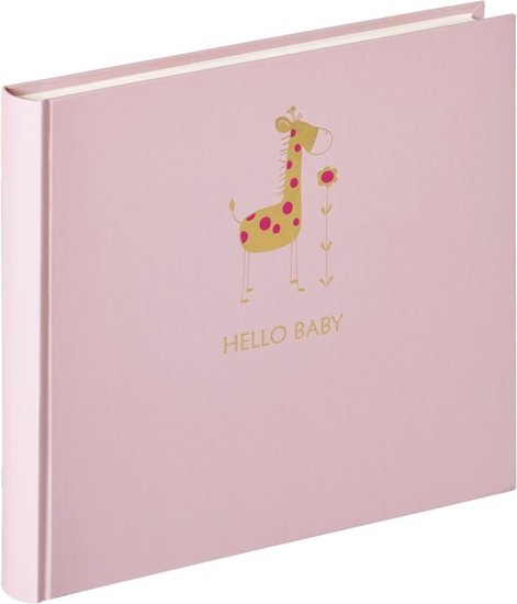 Picture of Walther Baby Animal pink 25x28 50 white Pages / Giraffe UK148R