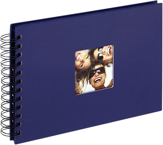 Picture of Walther Fun blue Spiral 23x17 40 black Pages SA109L