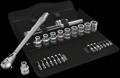 Picture of WERA 8100 SC 8 Zyklop metal ratchet set
