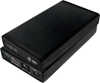 Изображение Zewnętrzna obudowa HDD 3.5 cala, SATA, USB3.0, Czarna Aluminiowa 