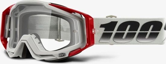 Picture of 100% Gogle 100% RACECRAFT SUEZ (Szyba Przezroczysta Anti-Fog + 10 Zrywek) (NEW)