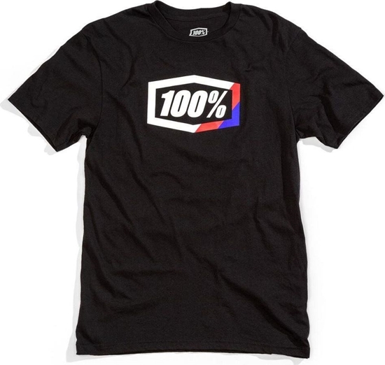 Picture of 100% T-shirt 100% STRIPES krótki rkaw Black roz. XL (NEW)