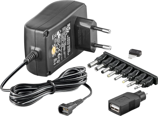 Picture of MicroConnect 3-12V Univ. Power Supply (PETRAVEL30)
