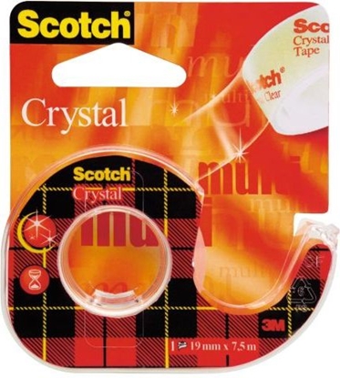 Picture of 3M Taśma klejąca Scotch&reg Crystal Clear 19x7.5 mm (13K010A)