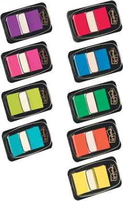 Picture of 3M Zakadki indeksujce foliowe Post-It 25x43mm 50szt. pomaraczowe (13K001E)