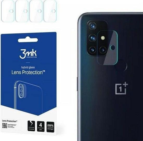 Изображение 3MK 3MK Lens Protect OnePlus Nord N10 5G Ochrona na obiektyw aparatu 4szt