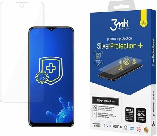 Picture of 3MK 3MK Silver Protect+ Motorola Moto E40 Folia Antymikrobowa montowana na mokro
