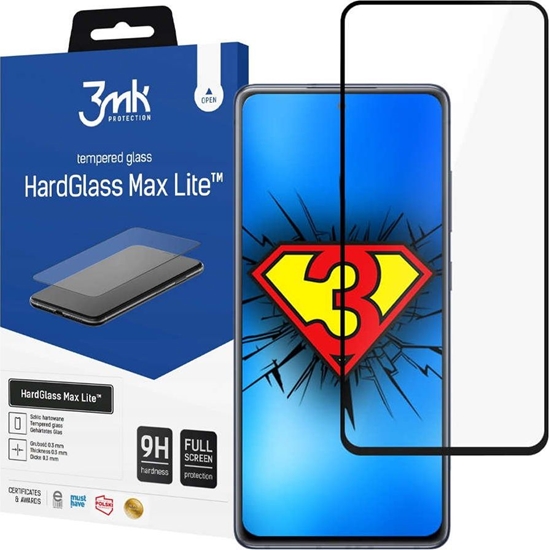 Picture of 3MK 3mk Szko hartowane HardGlass Max Lite do Galaxy S20 FE 5G/ S20 Lite Black