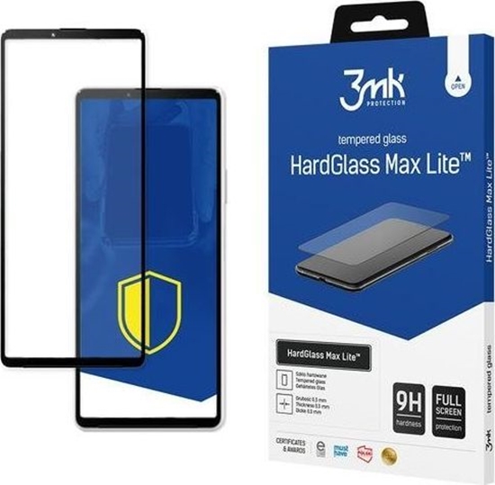 Picture of 3MK Szko hartowane 3MK HardGlass Max Lite Sony Xperia 10 III 5G czarne