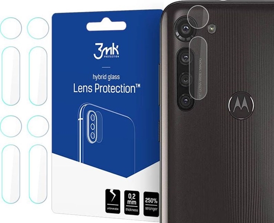 Изображение 3MK SZKO HYBRYDOWE 3MK LENS PROTECTION MOTOROLA MOTO G8 POWER