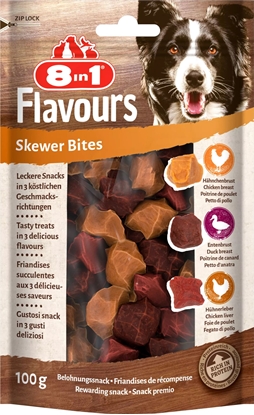 Attēls no 8in1 Przysmak FLAVOURS Skewer Bites 100g