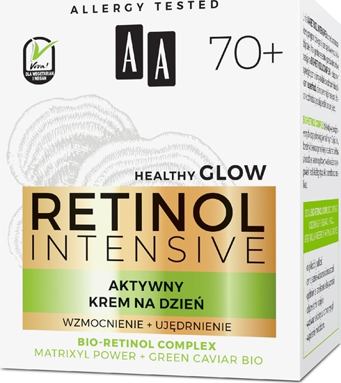 Picture of AA Retinol Intensive 70+ Aktywny Krem na dzie - wzmocnienie + ujdrnienie 50ml