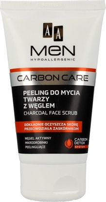 Picture of AA Peeling do mycia twarzy z wglem dla mczyzn 150 ml