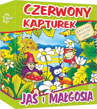 Picture of Abino Gra planszowa Czerwony kapturek, Jaś i Małgosia