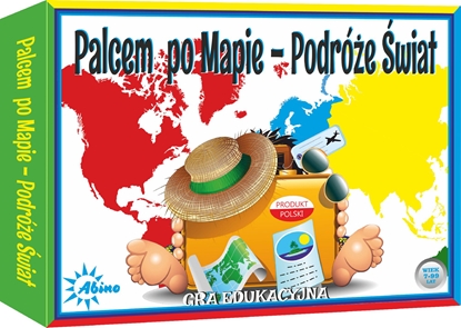 Picture of Abino Palcem po mapie - świat