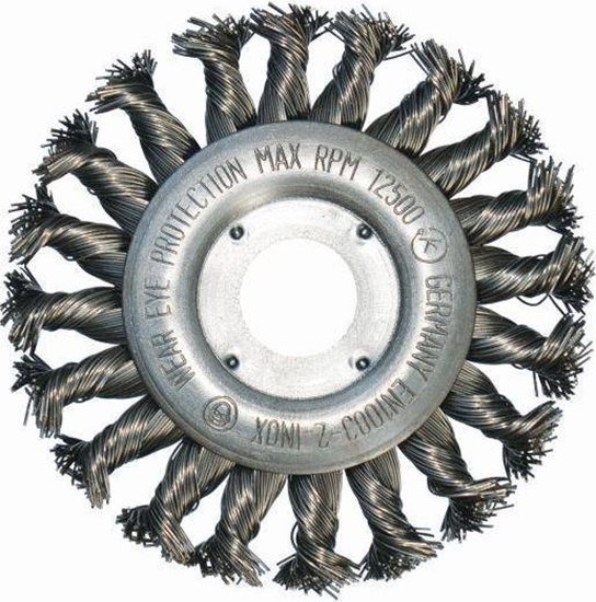 Picture of Abraboro Szczotka tarczowa 115 mm/M14 ABRABORO - drut splatany 0,5 mm