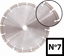 Picture of Abraboro TARCZA DIAMENTOWA 150 X 22/10 ABRABORO N7 LASER PROFESJONALNA AB15000007 ABRABORO