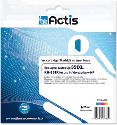 Attēls no Tusz Actis tusz KH-351R / CB338EE nr 351XL (color)