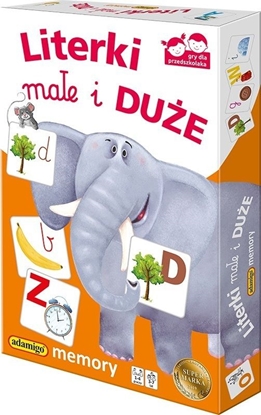 Picture of Adamigo Adamigo Gra Memory Literki Mae I Due