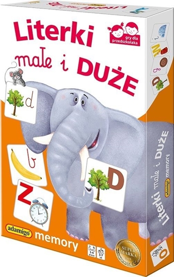 Picture of Adamigo Adamigo Gra Memory Literki Mae I Due