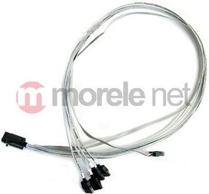 Attēls no Adaptec SFF 8643 - SATA x4, 0.8m, Szary (2279800R)