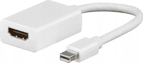 Picture of Adapter AV DisplayPort Mini - HDMI biały