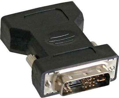 Изображение Adapter AV InLine DVI-A - D-Sub (VGA) czarny (17780)