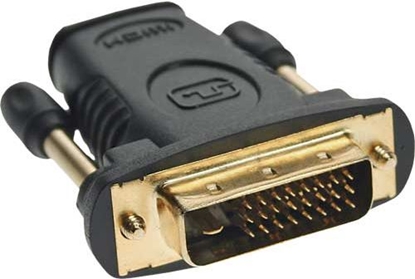 Attēls no Adapter AV InLine HDMI - DVI-D czarny (17660P)