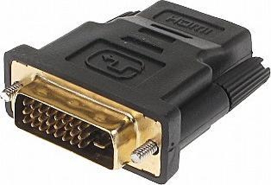 Picture of Adapter AV HDMI - DVI-D czarny (HDMI-DVI)