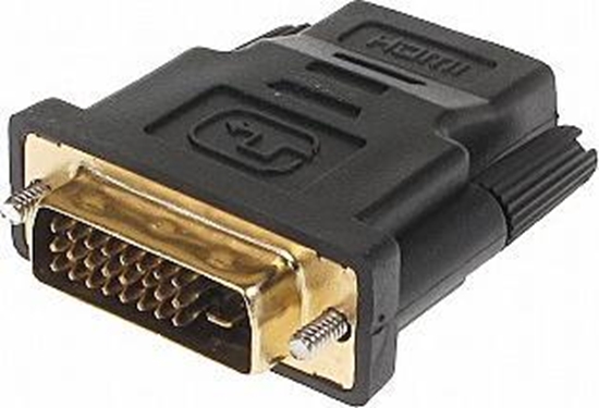 Picture of Adapter AV HDMI - DVI-D czarny (HDMI-DVI)