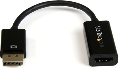 Picture of Adapter AV StarTech DisplayPort - HDMI czarny (DP2HD4KS)