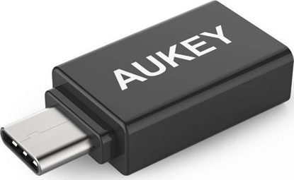 Picture of Adapter USB Aukey CB-A1 USB-C - USB Czarny  (CB-A1)