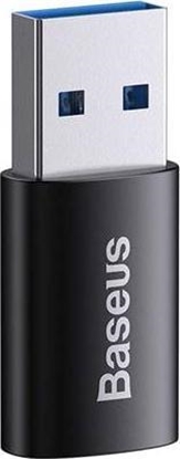 Picture of Adapteris Baseus Ingenuity Series Mini OTG USB Type-C Male to USB-A Female Black