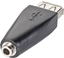 Изображение Adapter USB Goobay USB-A - Jack 3.5mm Czarny  (93982)