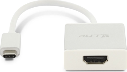 Attēls no Adapter USB LMP 15987 USB-C - HDMI Srebrny  (LMP-USBC-HDMI-S)