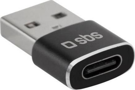 Изображение Adapter USB SBS Mobile USB-C - USB Czarny  (JAB-7206189)