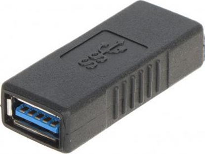Attēls no Adapter USB USB - USB Czarny  (USB3.0-GG)