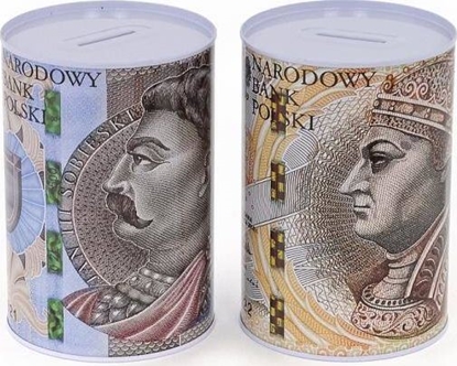 Изображение Adar Skarbonka metal waluta pln 500501 cena za 1 szt