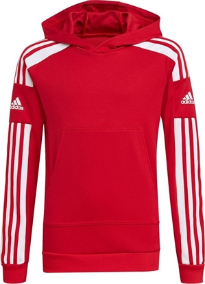 Attēls no Adidas Bluza dla dzieci adidas Squadra 21 Hoody Youth czerwona GP6433 128cm
