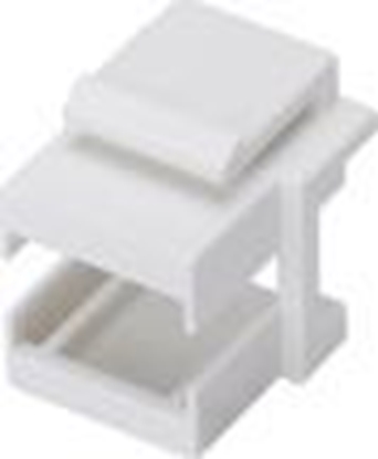 Picture of Alantec Adapter mocowania typu keystone pod adapter SC simplex / LC duplex, kolor biay (MKA-SC-B)