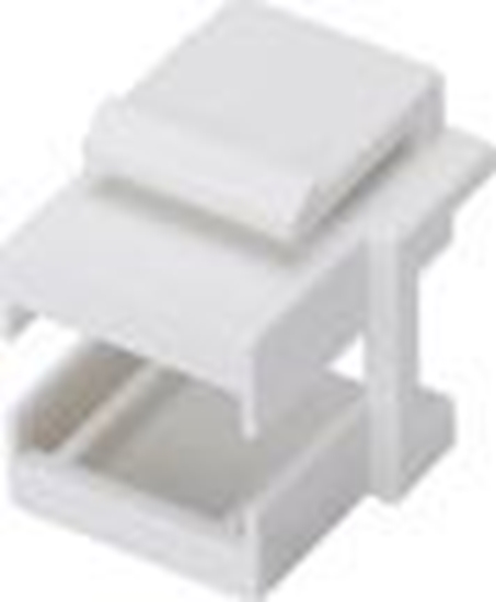 Picture of Alantec Adapter mocowania typu keystone pod adapter SC simplex / LC duplex, kolor biay (MKA-SC-B)