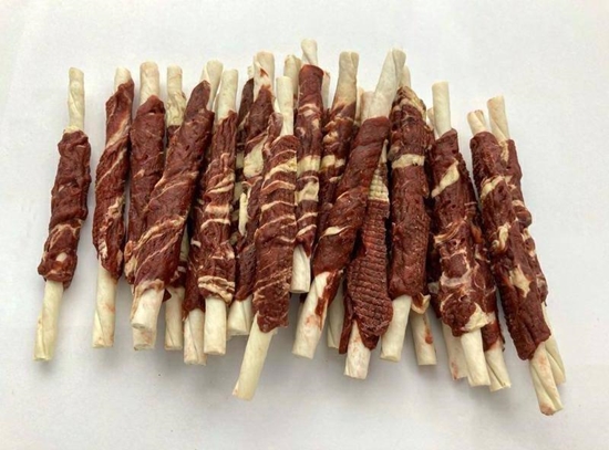 Picture of ALDA Alda G008 Kabanos Zawijany Jagnicin I Dorszem 500g