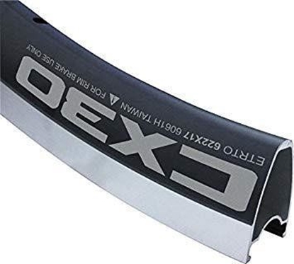 Picture of Alexrims Obrcz szosa ALEXRIMS CX30 700x32otw. bok CNC czarna (NEW)