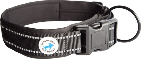 Picture of All For Dogs ALL FOR DOGS OBROA BLACK M 35-42cm